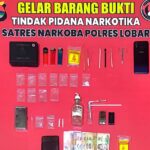 Berawal dari Laporan Warga, Polisi Tangkap Pengedar Sabu di Lembar