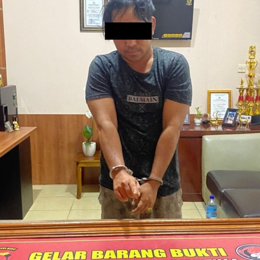 Polres Lombok Barat Bongkar Peredaran Sabu di Pinggir Jalan Dusun Montong Buwuh
