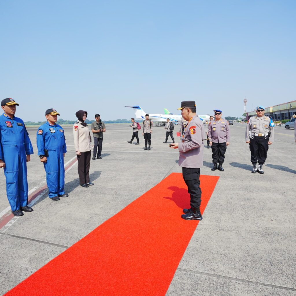 Kapolri Bertolak ke Lampung Groundbreaking SPPG Polri