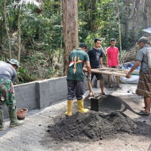 TNI dan Warga Bersatu Wujudkan Jalan Penghubung Antardusun