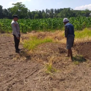 Bhabinkamtibmas Ajak Petani Jagaraga Wujudkan Desa Tangguh Pangan