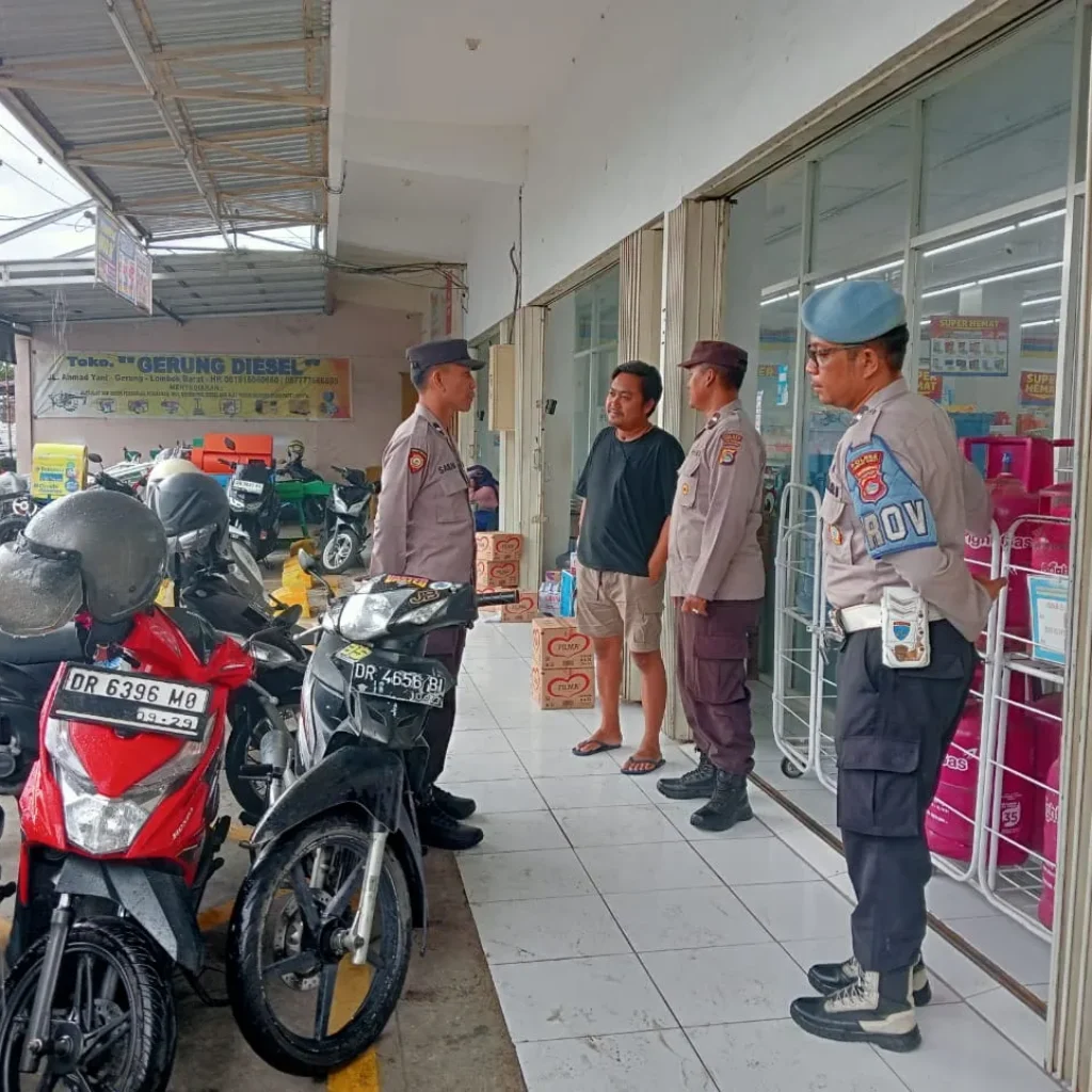 Polsek Gerung Intensifkan Patroli 3C di Lombok Barat