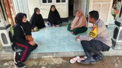 BHABINKAMTIBMAS DESA MUJAHIDIN LAKSANAKAN SAMBANG DAN SOSIALISASI CEGAH TPPO