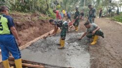 Rabat Jalan Sasaran TMMD ke-126 Kodim 1606/Mataram Mulai Dikerjakan