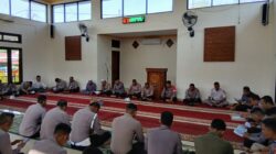 Polres Bima Kota Gelar Kegiatan Binrohtal Rutin, Tingkatkan Keimanan dan Mental Personel