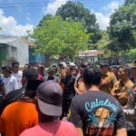 AKSI DAMAI MASYARAKAT DESA CALABAI BERLANGSUNG AMAN DAN TERTIB, POLSEK PEKAT LAKUKAN PENGAMANAN MAKSIMAL