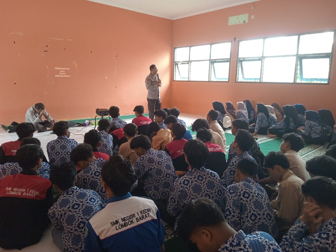 Langkah Nyata Polres Lombok Barat Bentengi Pelajar dari Pengaruh Negatif