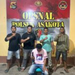 Tim Opsnal Polsek Asakota Gerak Cepat Amankan Terduga Pelaku Pembacokan di Jatibaru Timur